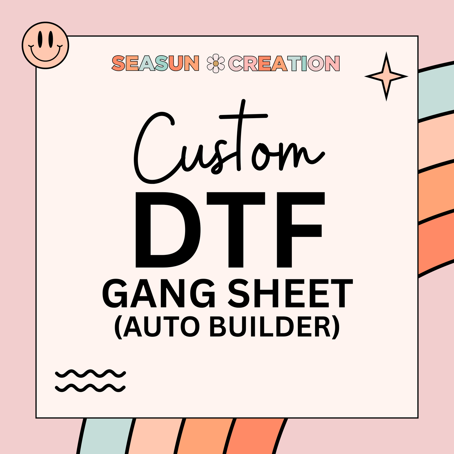 Custom DTF Gang sheet - Auto Builder