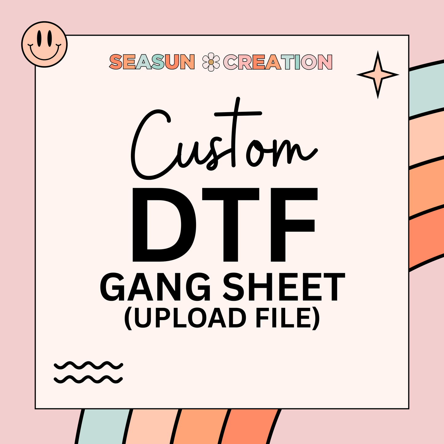 Custom DTF Gang Sheet (Not using our gang sheet builder)