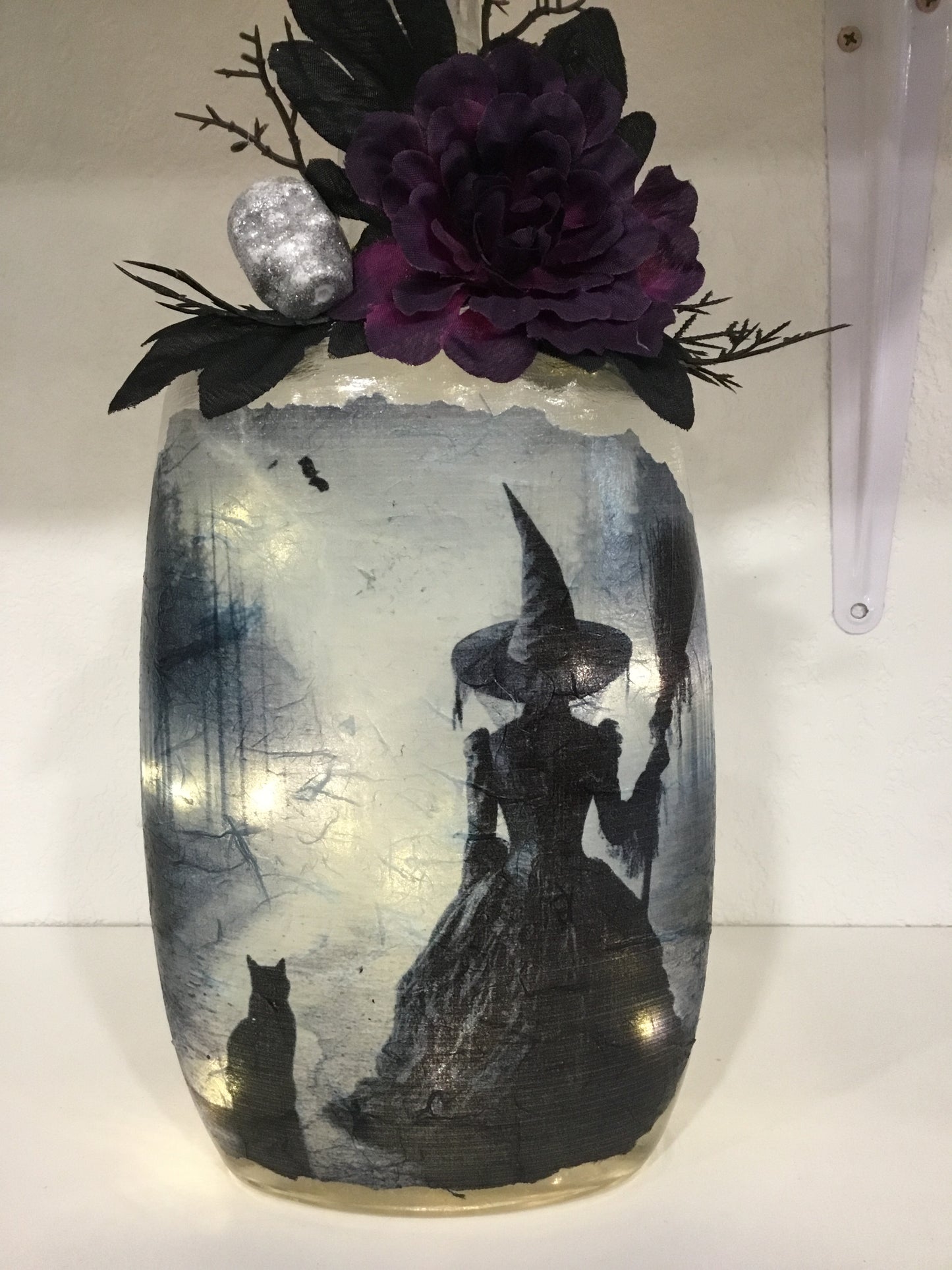 Lighter Bottle - Witch / Cat