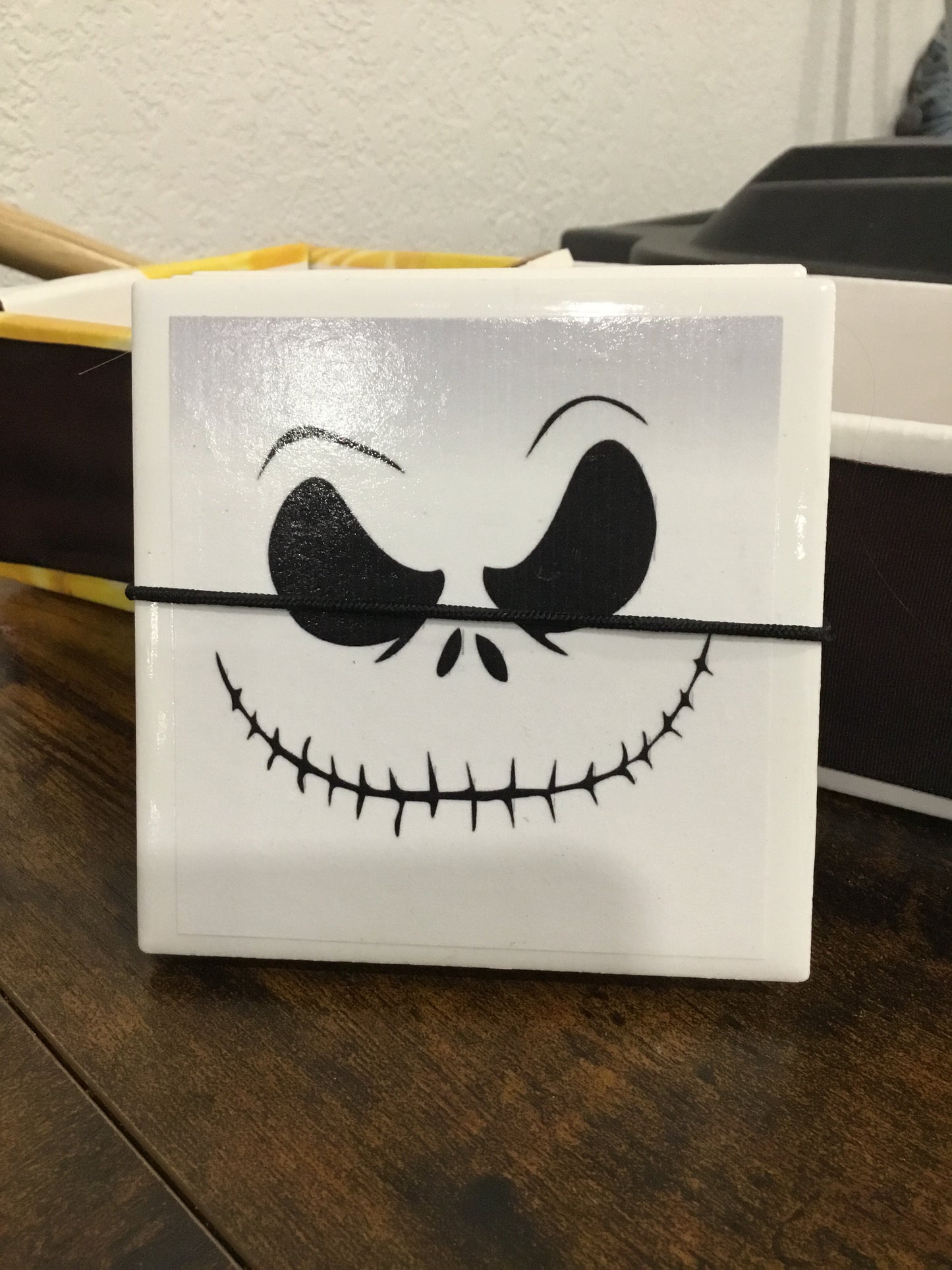 Ceramic coaster Halloween