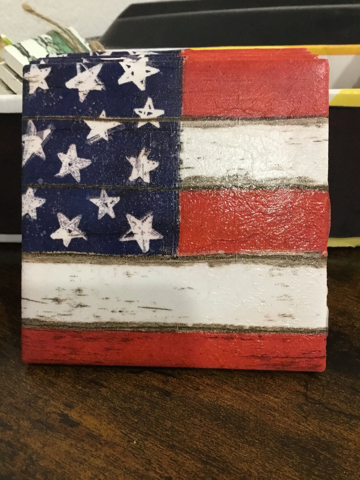 Ceramic Coasters- americana