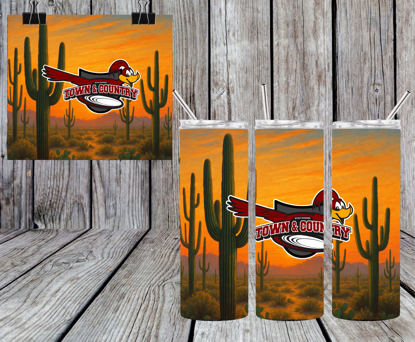 Roadrunners Desert 20oz Tumbler