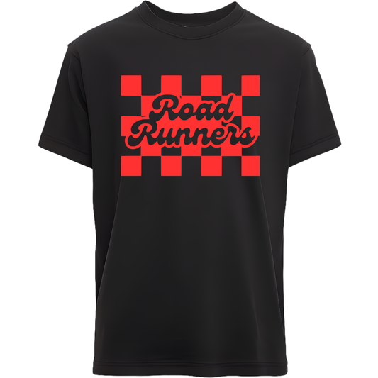 Adult Checkered Roadrunners Tshirt