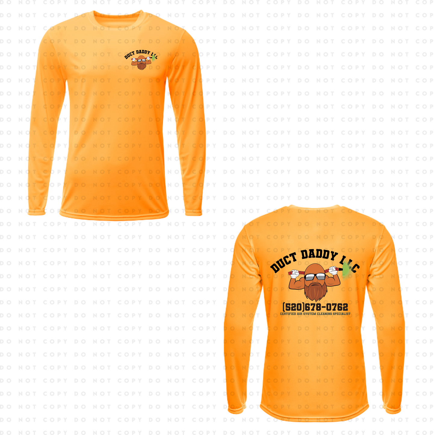 Duct Daddy LLC Drifit Long Sleeve