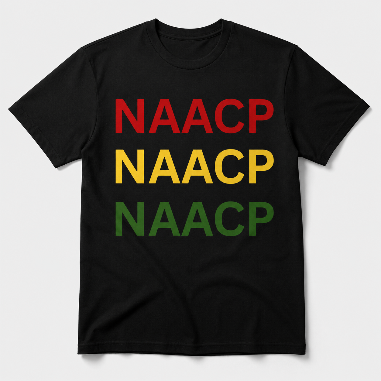 NAACP Tri-color T-shirt