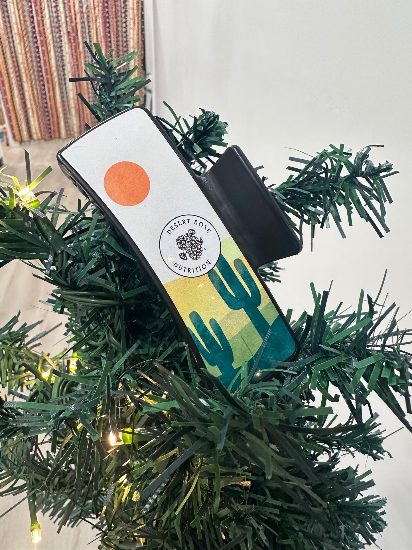 Desert Rose Hair Clip