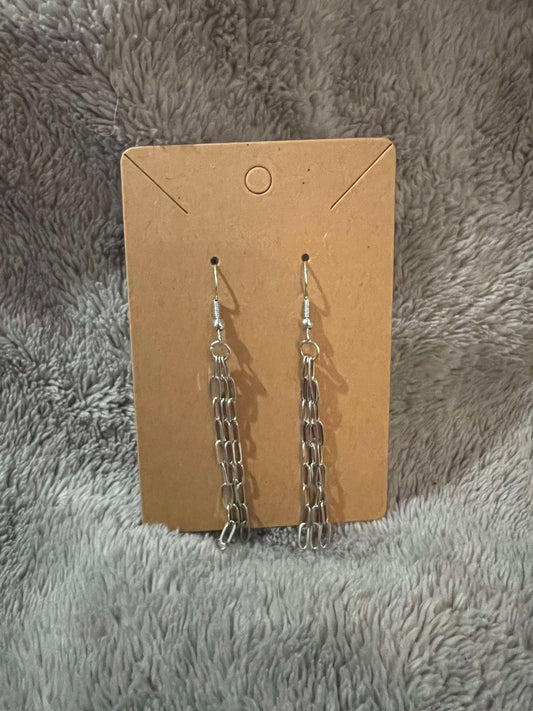 Chain earrings