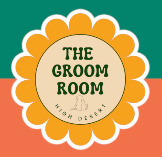 The Groom Room Sunflower Sticker
