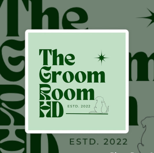 The Groom Room Sticker