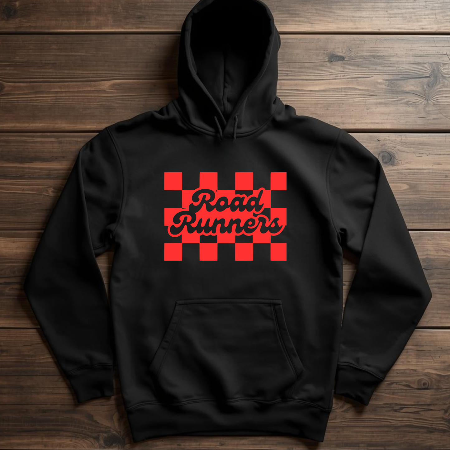Adult Checkered Roadrunners Hoodie