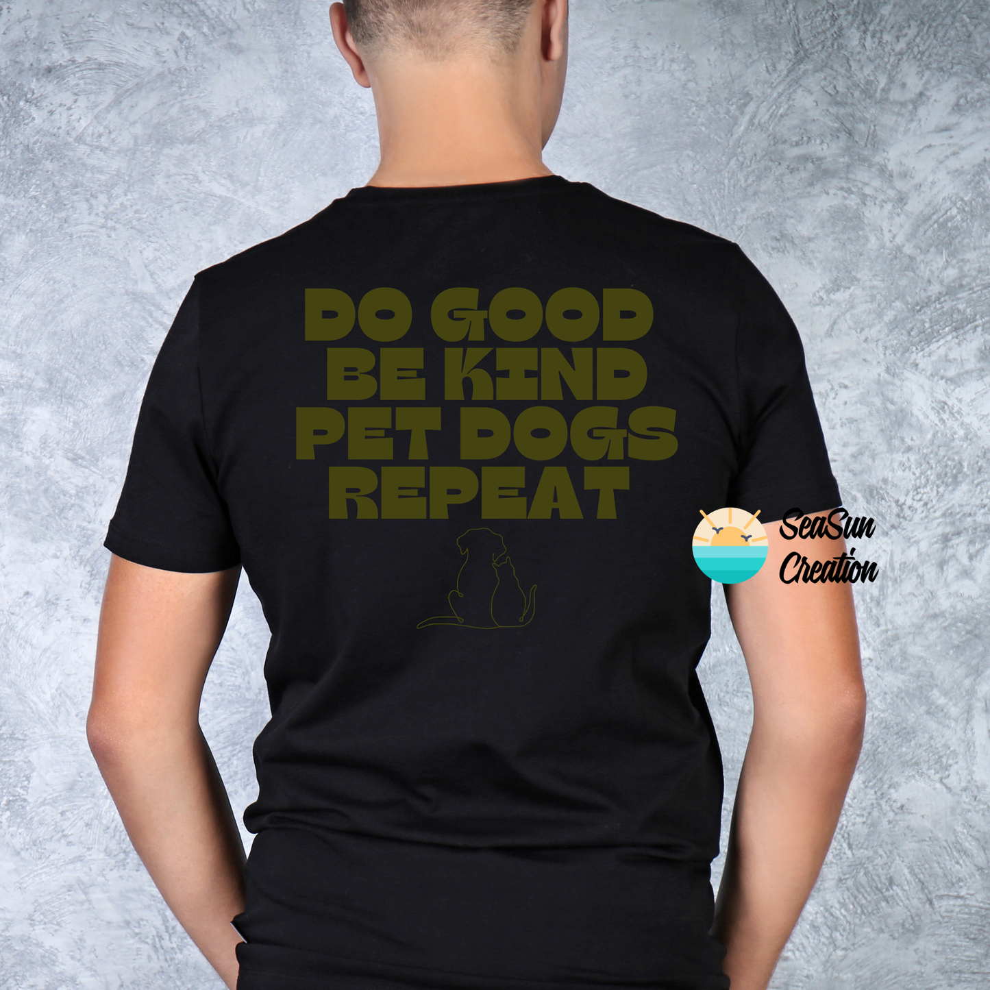 The Groom Room - Do Good Be Kind Pet Dogs Repeat T-shirt