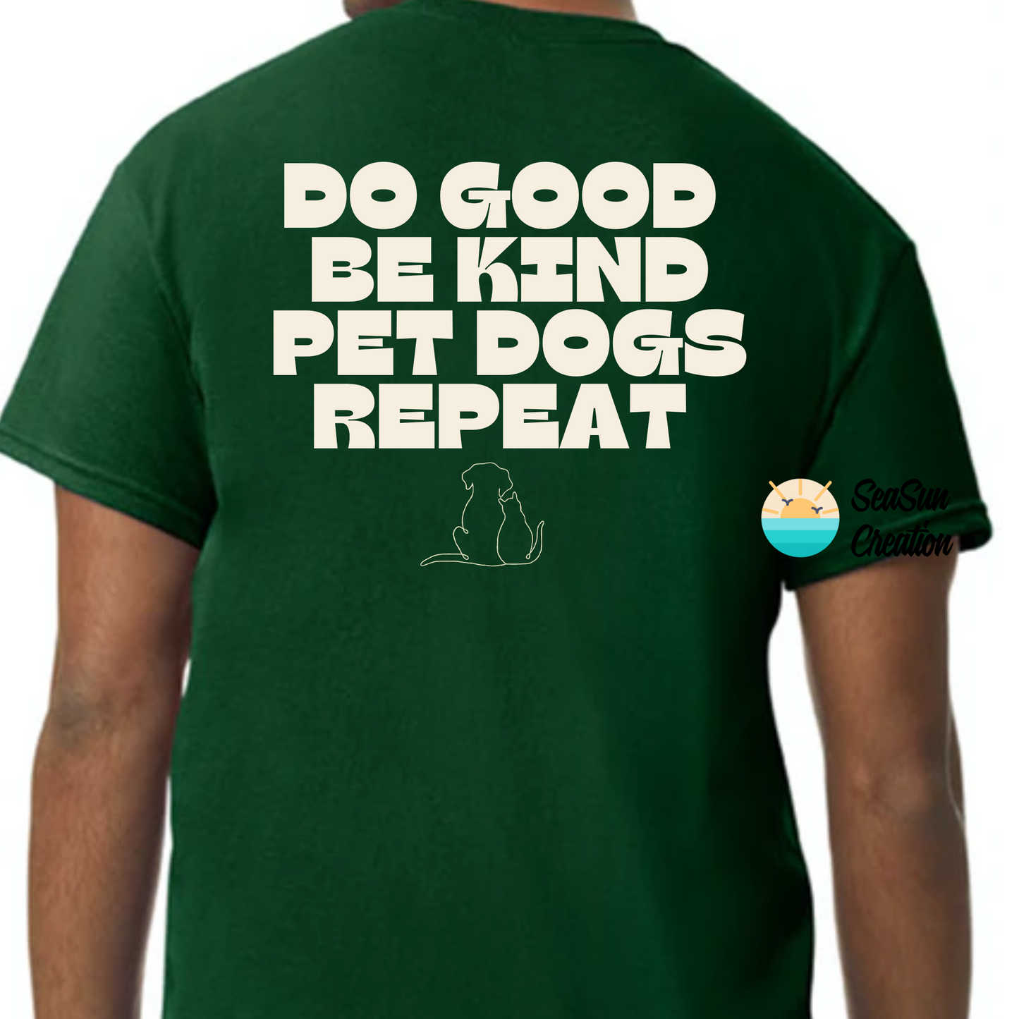 The Groom Room - Do Good Be Kind Pet Dogs Repeat T-shirt