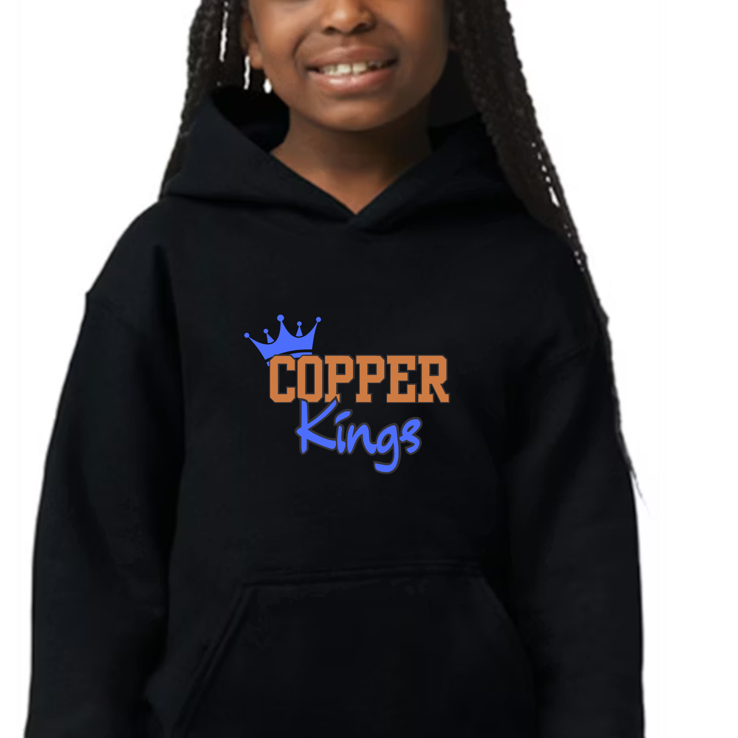 Copper Queens & Kings Youth Hoodies
