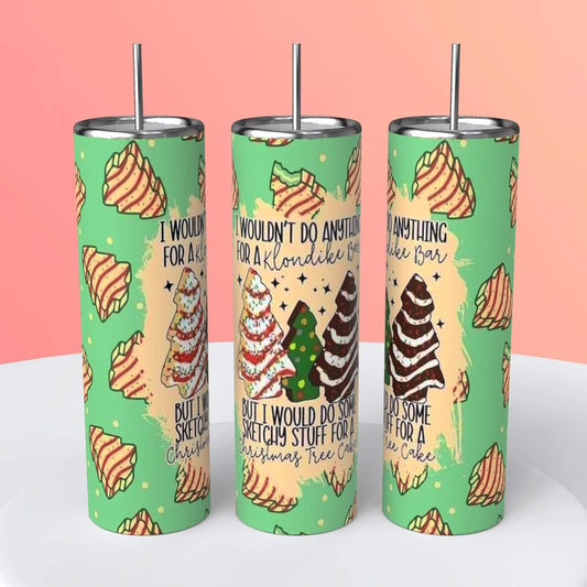 Christmas Tree Cake 20oz Tumbler