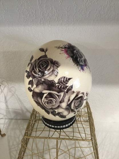 Ostrich egg decor