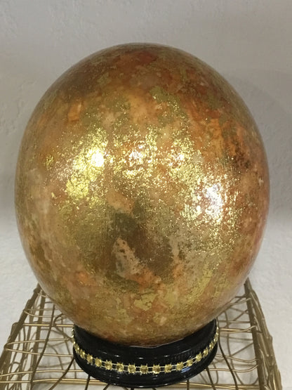 Ostrich egg decor