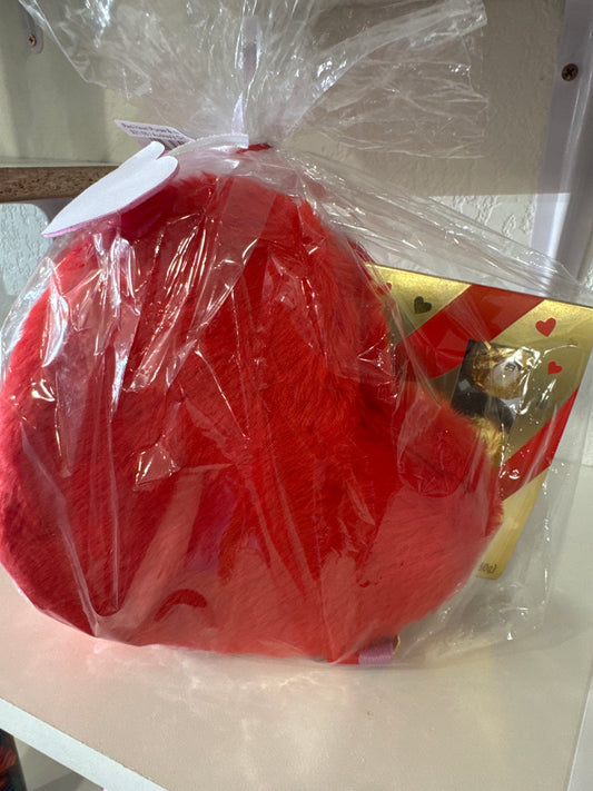 Red Heart Purse & candy basket