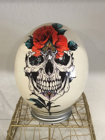 Ostrich egg decor
