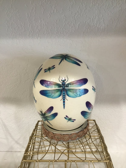 Ostrich egg decor