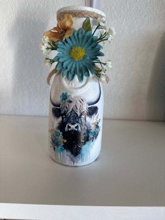 sm cow vase